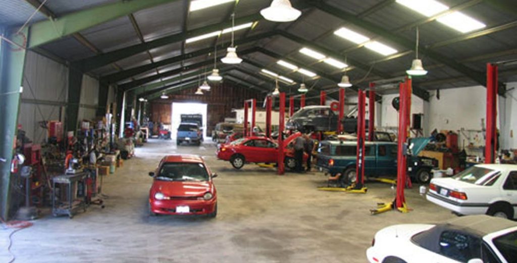 Auto repair workshop
